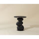 Paplo 21 X 19 inch Black End Table